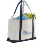Premium Heavy Weight Cotton Zippered Boat Tote