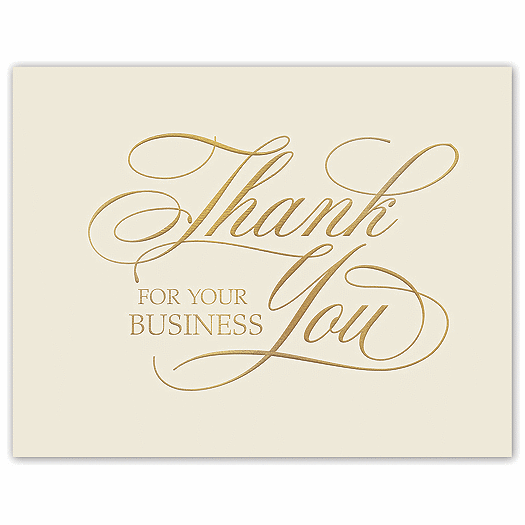 High Regard Thank You Note Cards