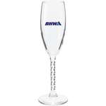 6 oz. Twisted Stem Flute