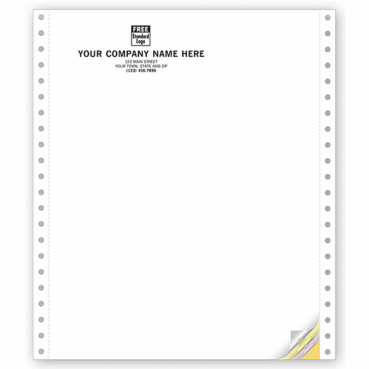 Multi Purpose Forms, Continuous, Classic