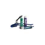 Beeswax Lip Balm White Tube and Hook Cap with Lanyard