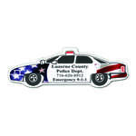Police Car Magnet 4 color