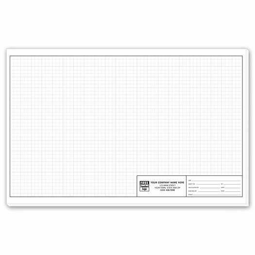 Graph Paper - Standard 1/4  Large Padded