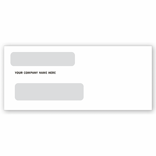 Double Window Confidential Envelope