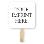 Square Hand Fan with Rounded Corners