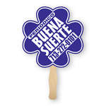 Clover Shaped Hand Fan