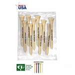 Golf Tee Pack of 10 - 2-3/4