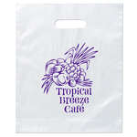 Orchid Frosted Brite Die Cut Bag