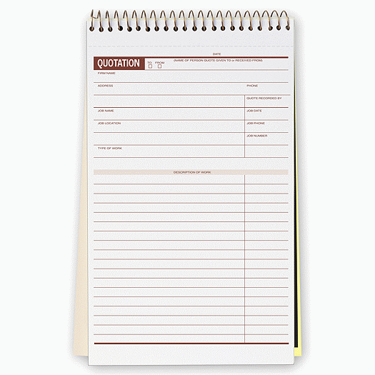 Verbal Quotation Records