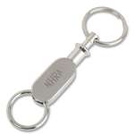 Oval Pull Apart Key Tag