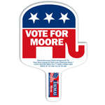 Elephant Plastic Hand Fan