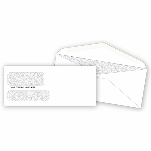 Double Window Confidential Envelope