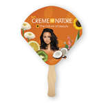 Clam Shell Shaped Thrifty Hand Fan