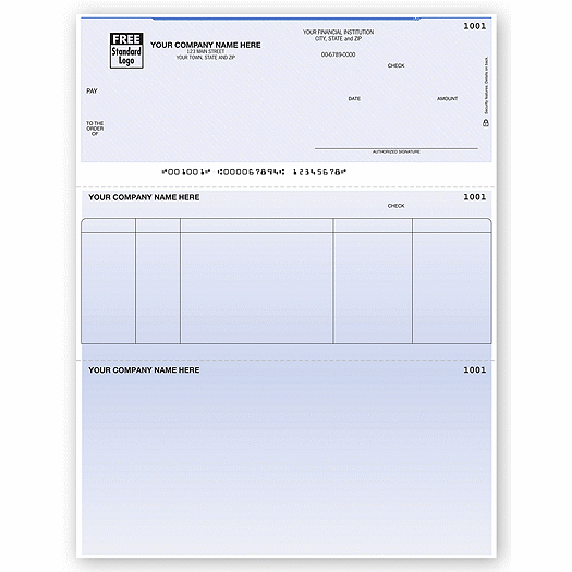 Laser Top Accounts Payable Check