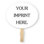 Oval Shaped Hand Fan