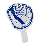 Baseball Glove Plastic Hand Fan
