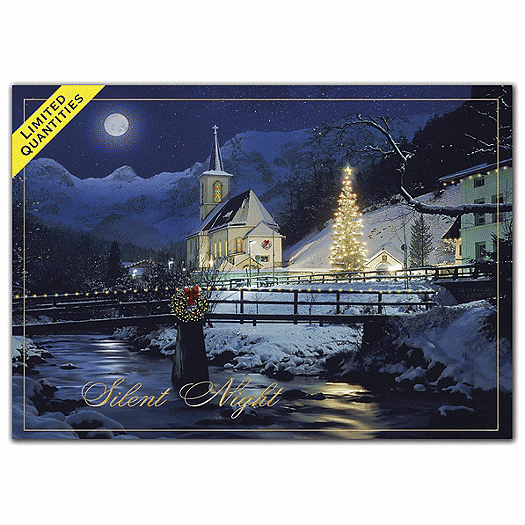 Graceful Night Christmas Cards
