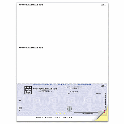 Deluxe High Security Laser Btm Check