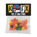 Small Plastic Bag with Header Card - Filled with Jelly Beans