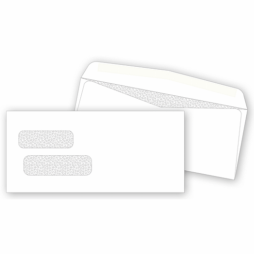 Double Window Confidential Envelope