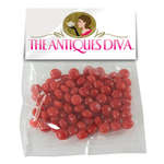 Large Plastic Bag with Header Card - Filled with Red Hots