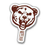 Bear Plastic Hand Fan