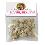 Large Plastic Bag with Header Card - Filled with Pistachios