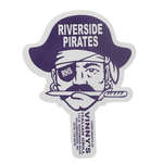 Pirate Plastic Hand Fan