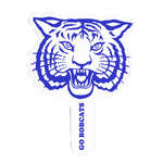Tiger Plastic Hand Fan