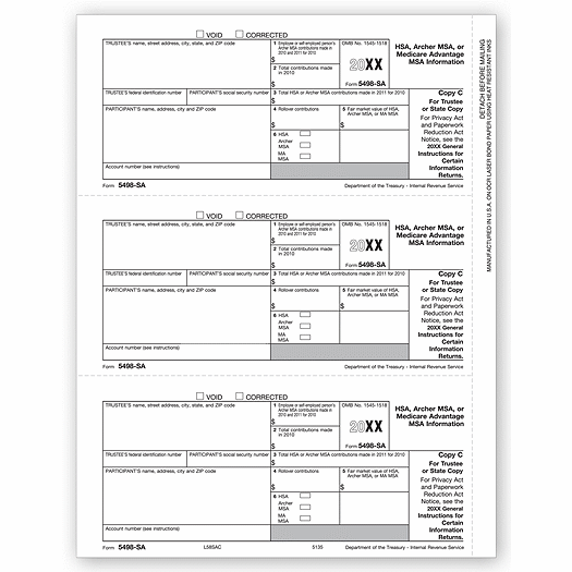 2020 Laser 5498-SA, Trustee Copy