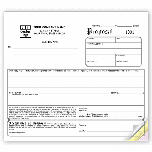 Proposals - Compact Carbonless
