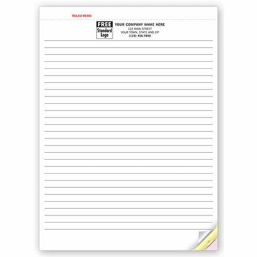Memos - Ruled