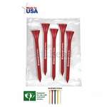 Golf Tee Pack of 5 - 2-3/4
