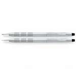 Cross Classic Century Satin Chrome Ball-Point Pen and 0.7mm Pencil Set