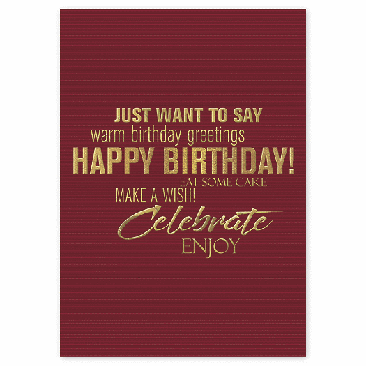 Simply the Best Birthday Cards