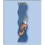 Wave Bookmark with Double Side Lamination - 2" x 8"