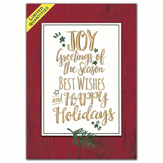 Greetings of Plenty Holiday Cards