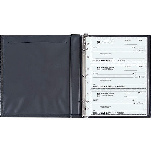 Duplicate Deskbook Check Cover