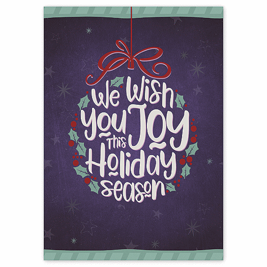Filled with Joy Holiday Cards