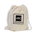 Cotton Canvas Drawstring Backpack