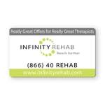 Business Card Magnet with Rounded Corners - 20 MIL