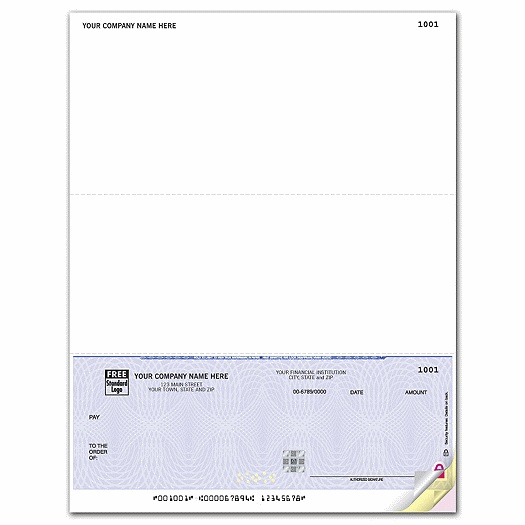 Deluxe High Security Laser Btm Check