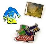 Epoxy Dome Lapel Pin - 1-1/4