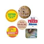 Full Color Roll Label - Round, 3-1/2