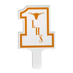 Number One Plastic Hand Fan