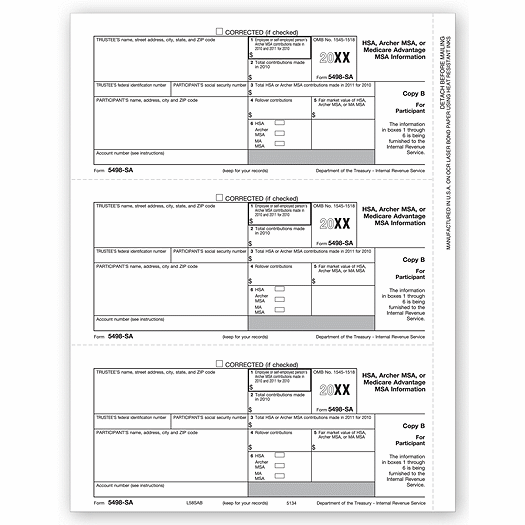 2020 Laser 5498-SA, Copy B