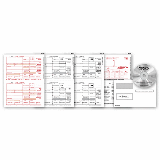 2020 Laser 1099 Tax Form & Tax Software Bundle