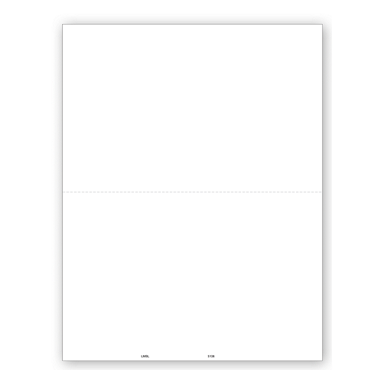 2020 2-Up Blank Laser 1099-MISC Income with Backer