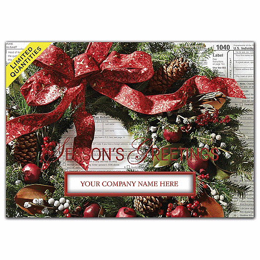Taxable Tidings Accountant Holiday Cards