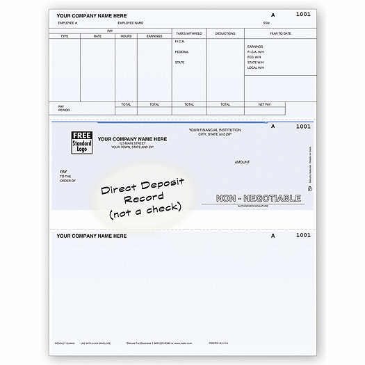 Laser Middle Advice Of Direct Deposit